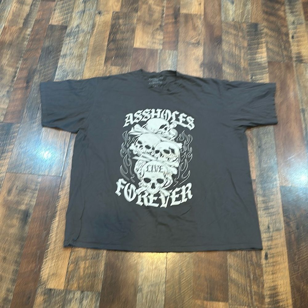 Assholes live forever T-shirt XXL (UB) NWOT